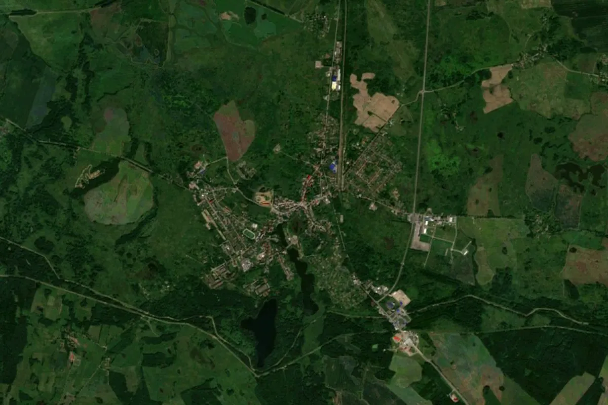 Багратионовск со спутника